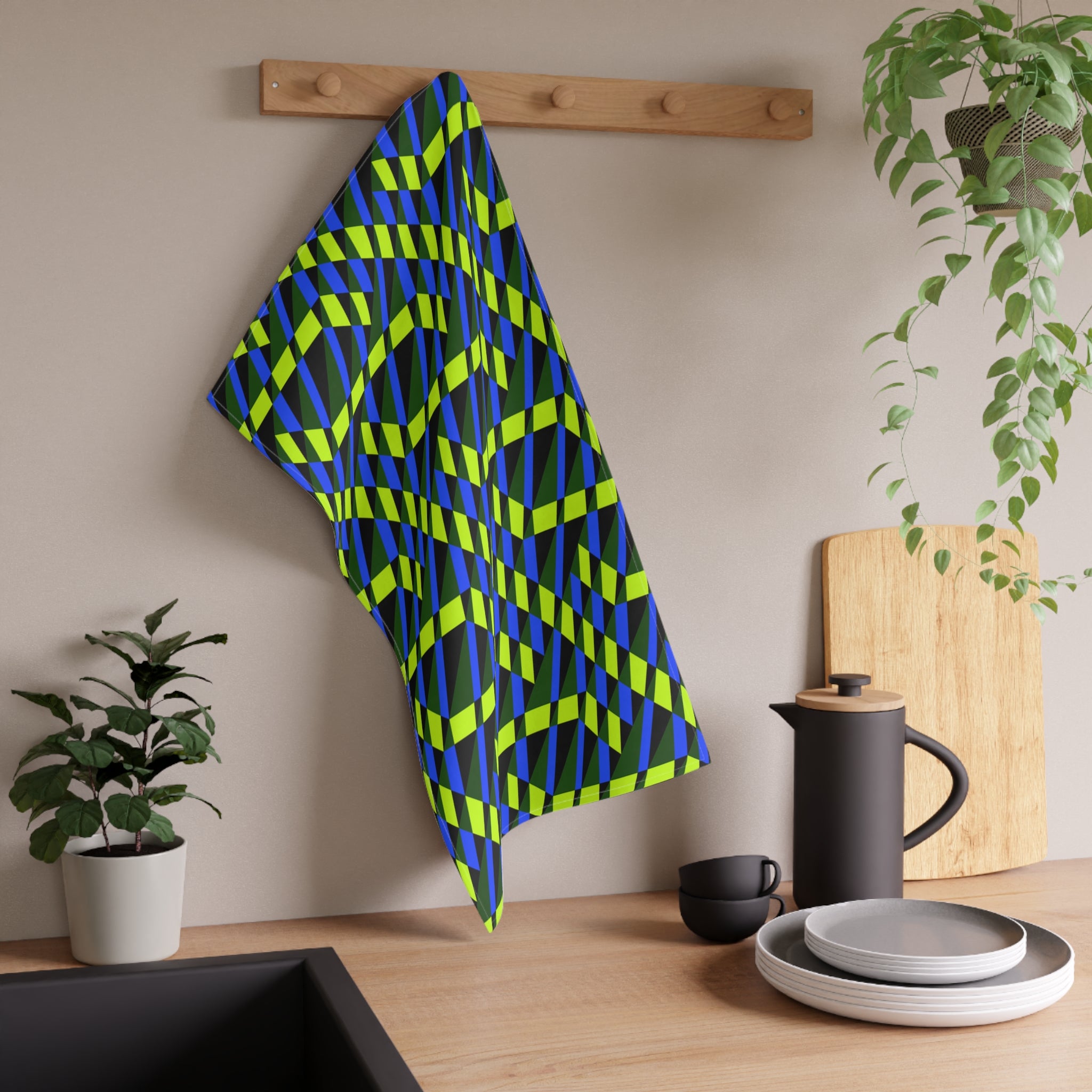 ONDA 3D ECLIPSE COTTON TEA TOWEL