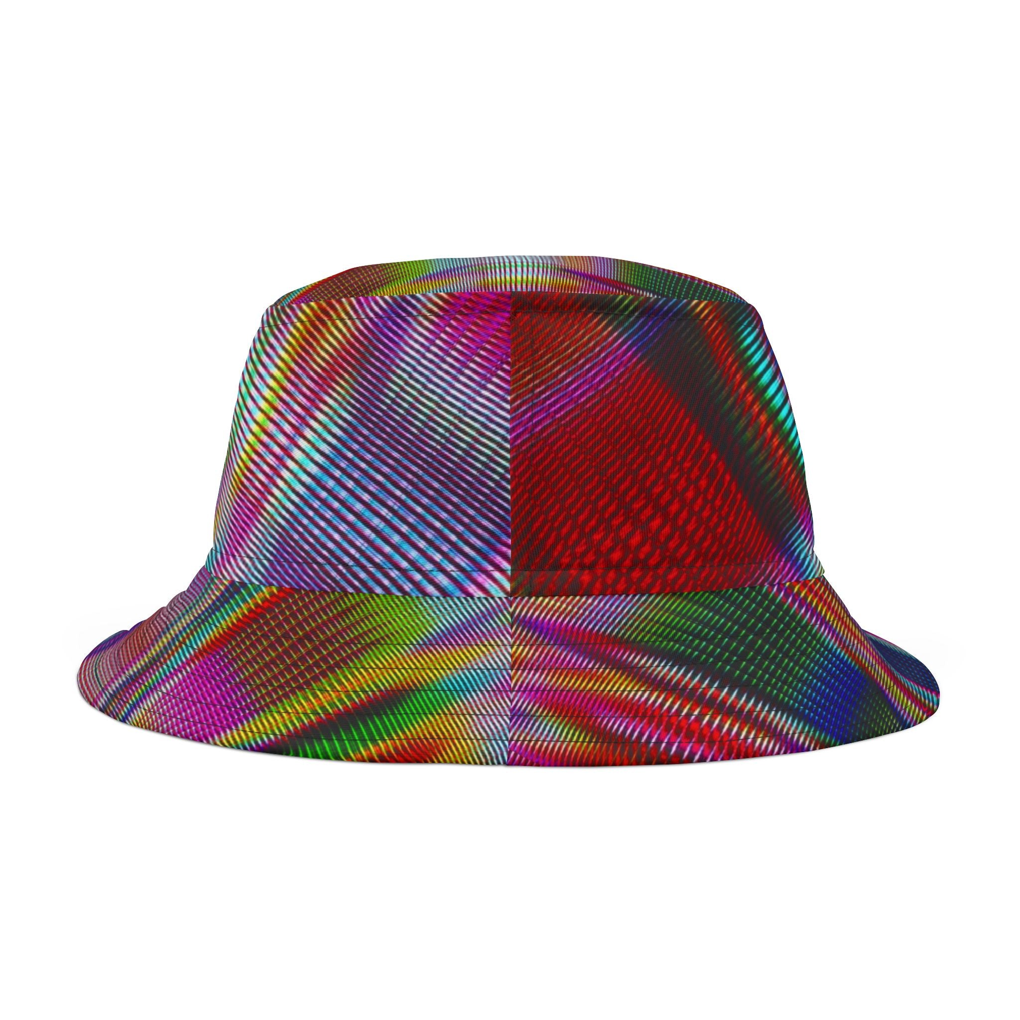 GLITCH IKAT #2 BUCKET HAT