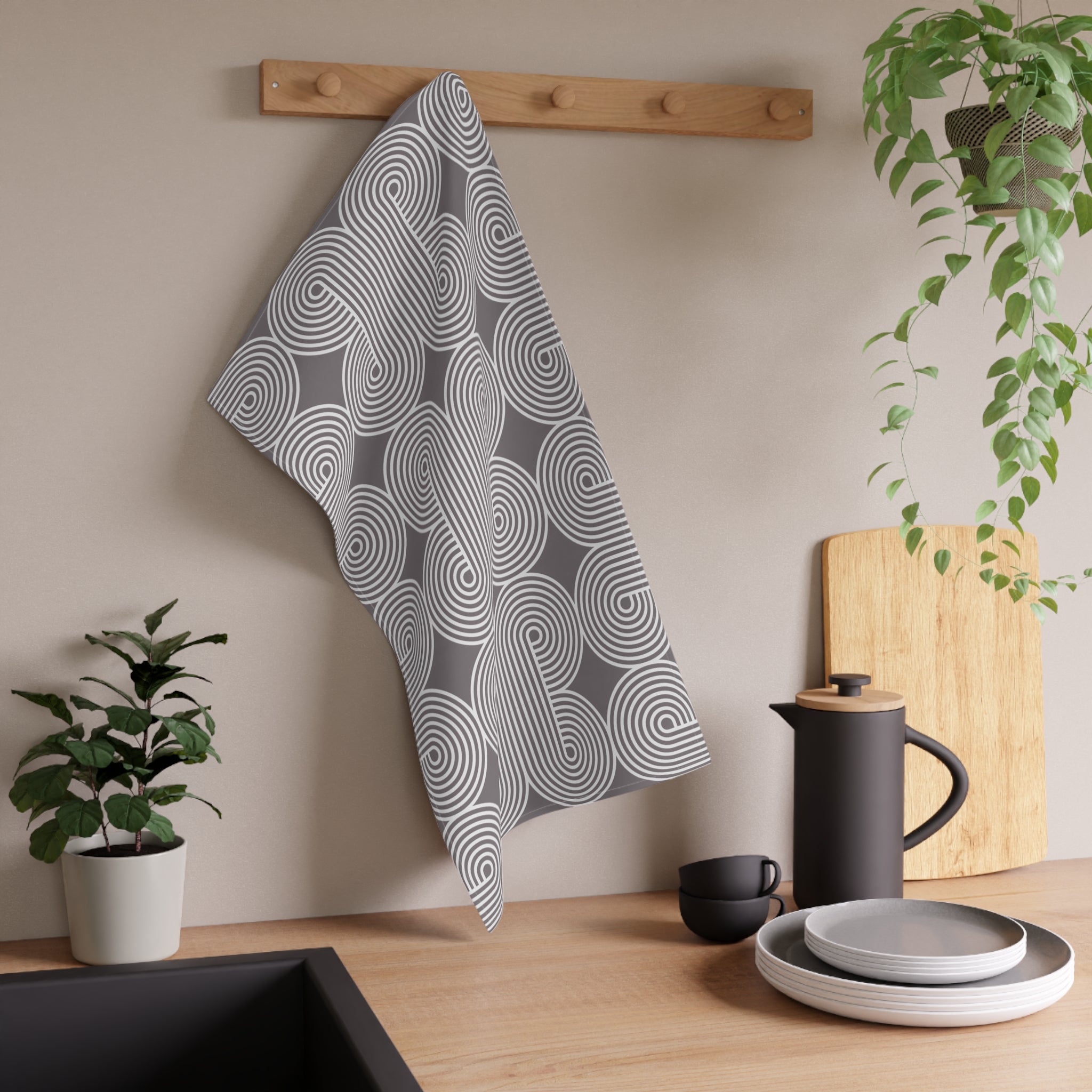 NODO COCOA COTTON TEA TOWEL